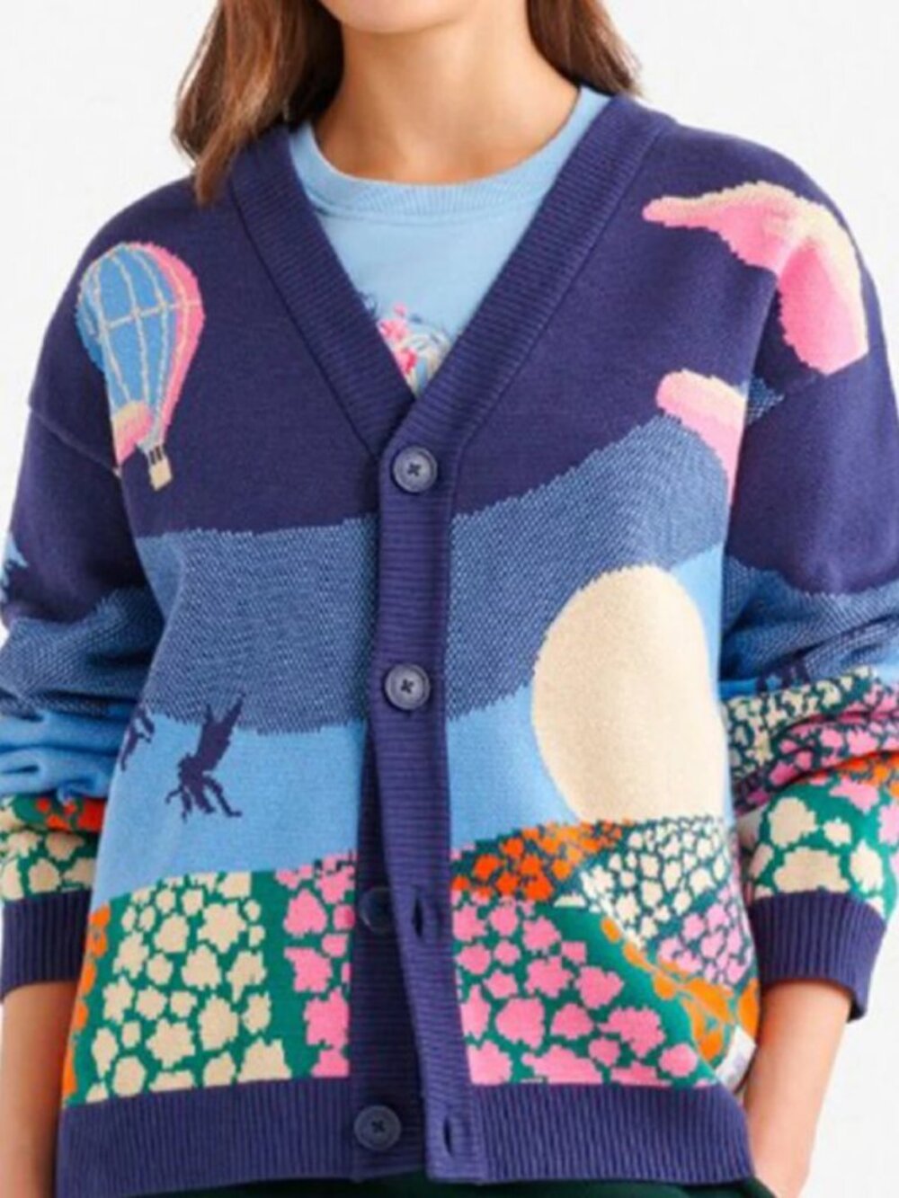 Roots x Wicked Dusk Cardigan Unisex NWT